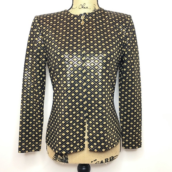 St. John Jackets & Blazers - St. John Evening Sequin Embellished Blazer